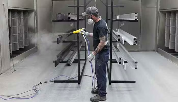 powder coating booth